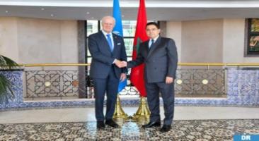 Mr. Bourita Holds Talks with UN Secretary-General's Personal Envoy for the Moroccan Sahara